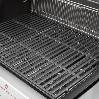 Weber Genesis E-335 Stainless Steel 3 Burner Liquid Propane Gas Grill, Black - VMInnovations