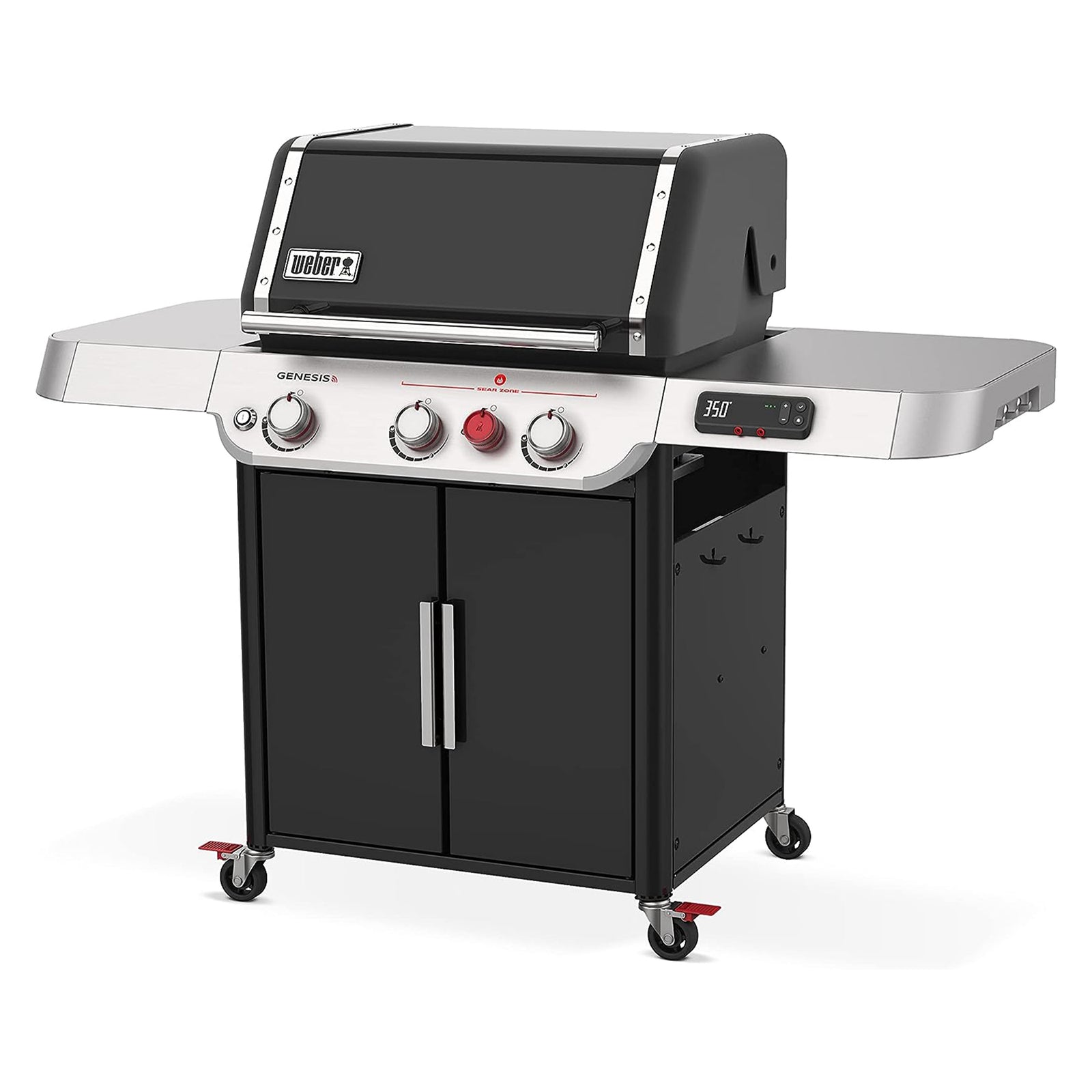 Weber Genesis EX-325s Stainless Steel 3 Burner Liquid Propane Gas Smart Grill - VMInnovations