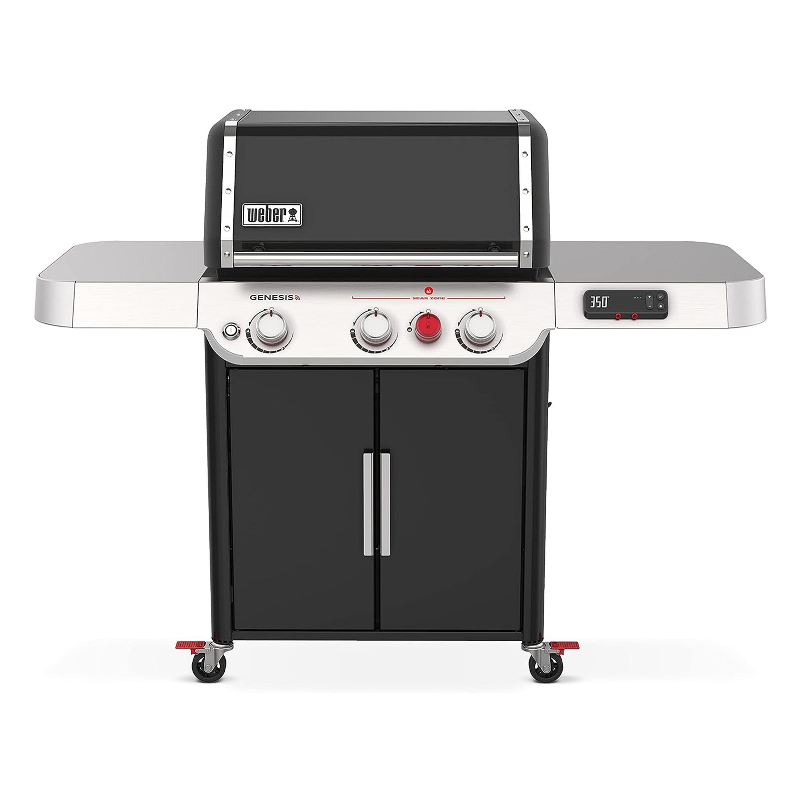 Weber Genesis EX-325s Stainless Steel 3 Burner Liquid Propane Gas Smart Grill - VMInnovations
