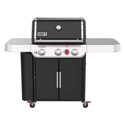Weber Genesis SI E-330 Stainless Steel 3 Burner Liquid Propane Gas Grill, Black - VMInnovations