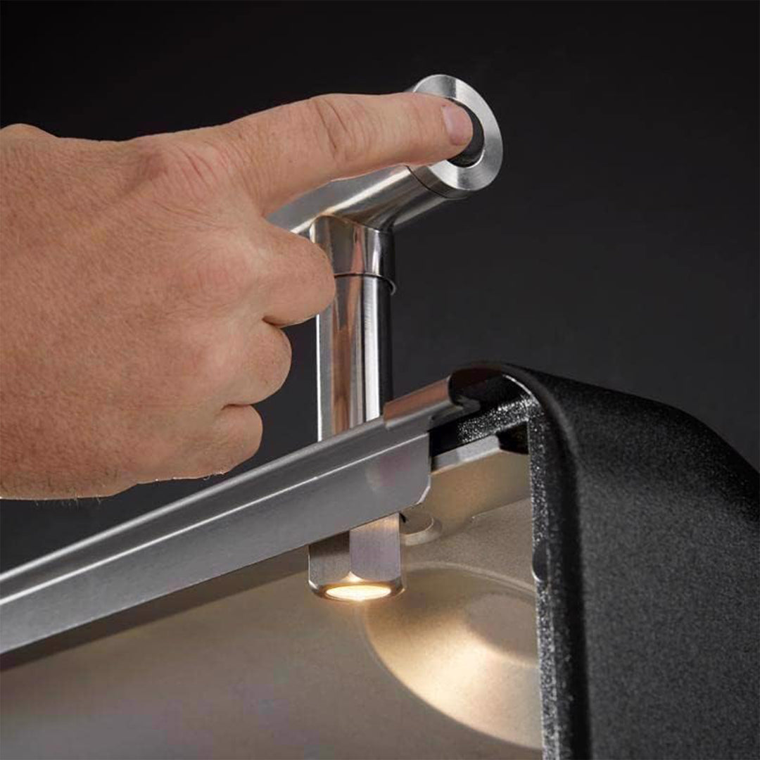 Weber Genesis SI E-330 Stainless 3 Burner Propane Gas Grill, Black (Open Box)