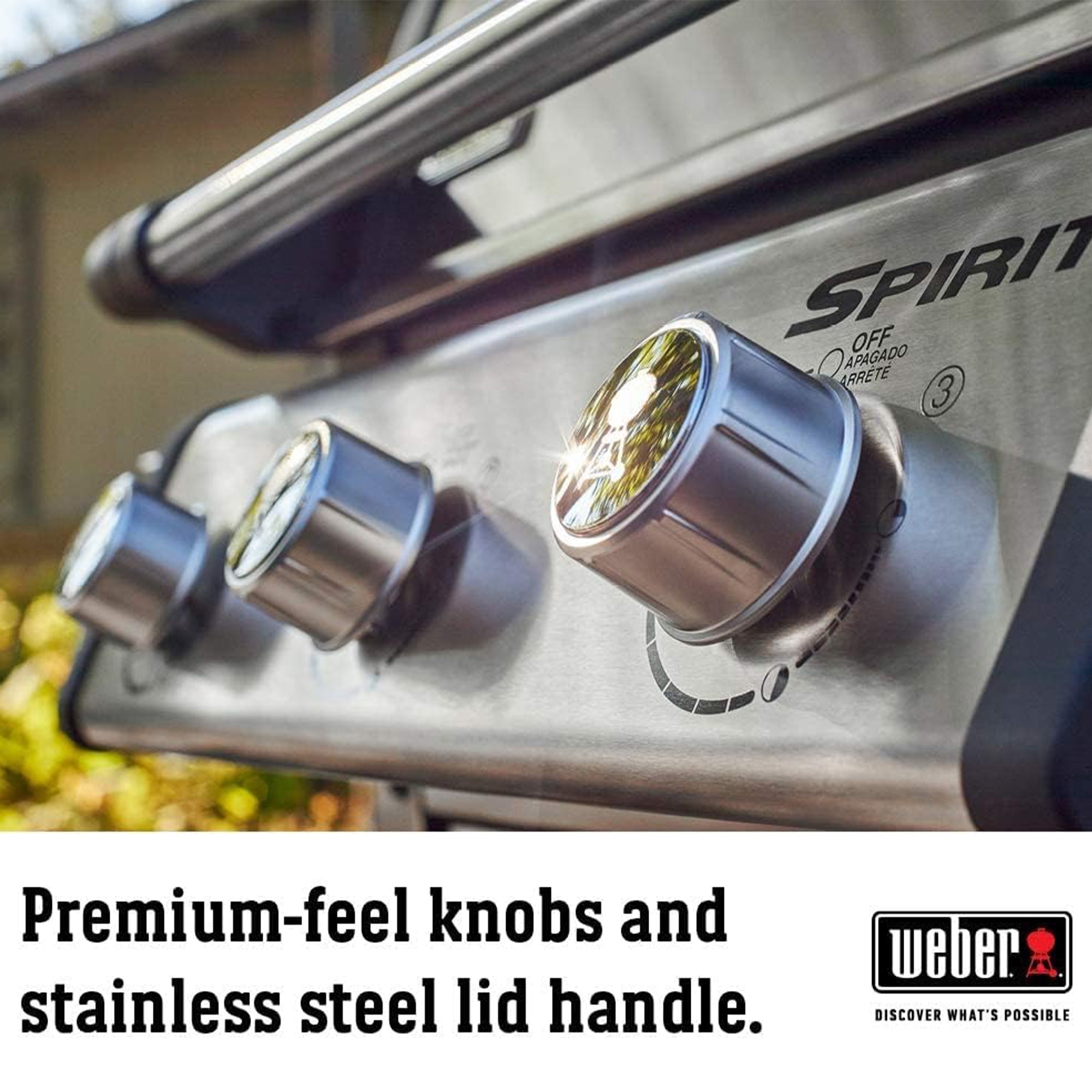 Weber Spirit S-315 Stainless Steel 3 Burner 32,000 BTUs Liquid Propane Gas Grill - VMInnovations