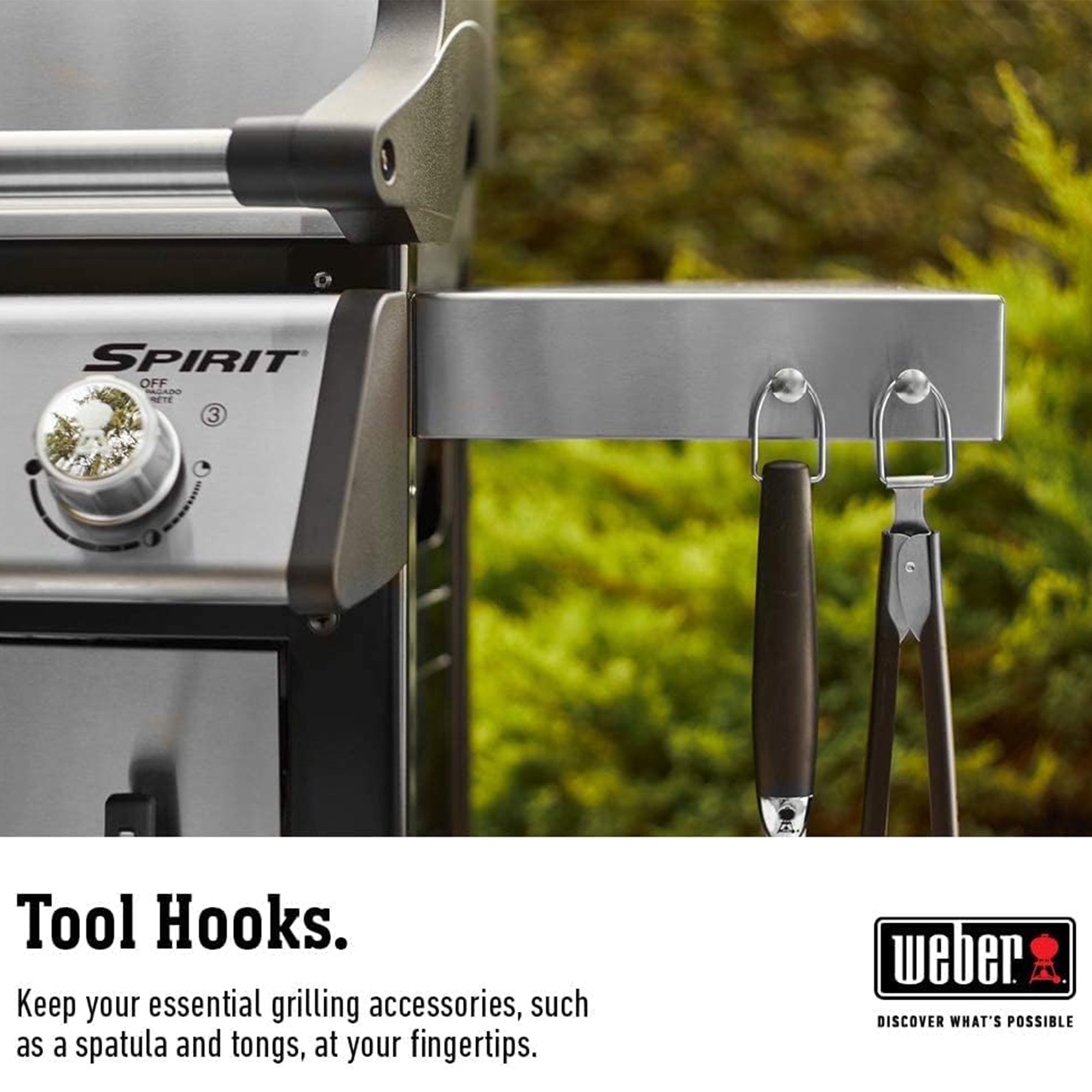 Weber Spirit S-315 Stainless Steel 3 Burner 32,000 BTUs Liquid Propane Gas Grill - VMInnovations