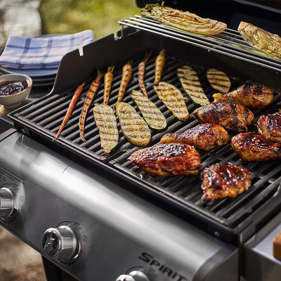 Weber Spirit S-315 Stainless Steel 3 Burner 32,000 BTUs Liquid Propane Gas Grill - VMInnovations