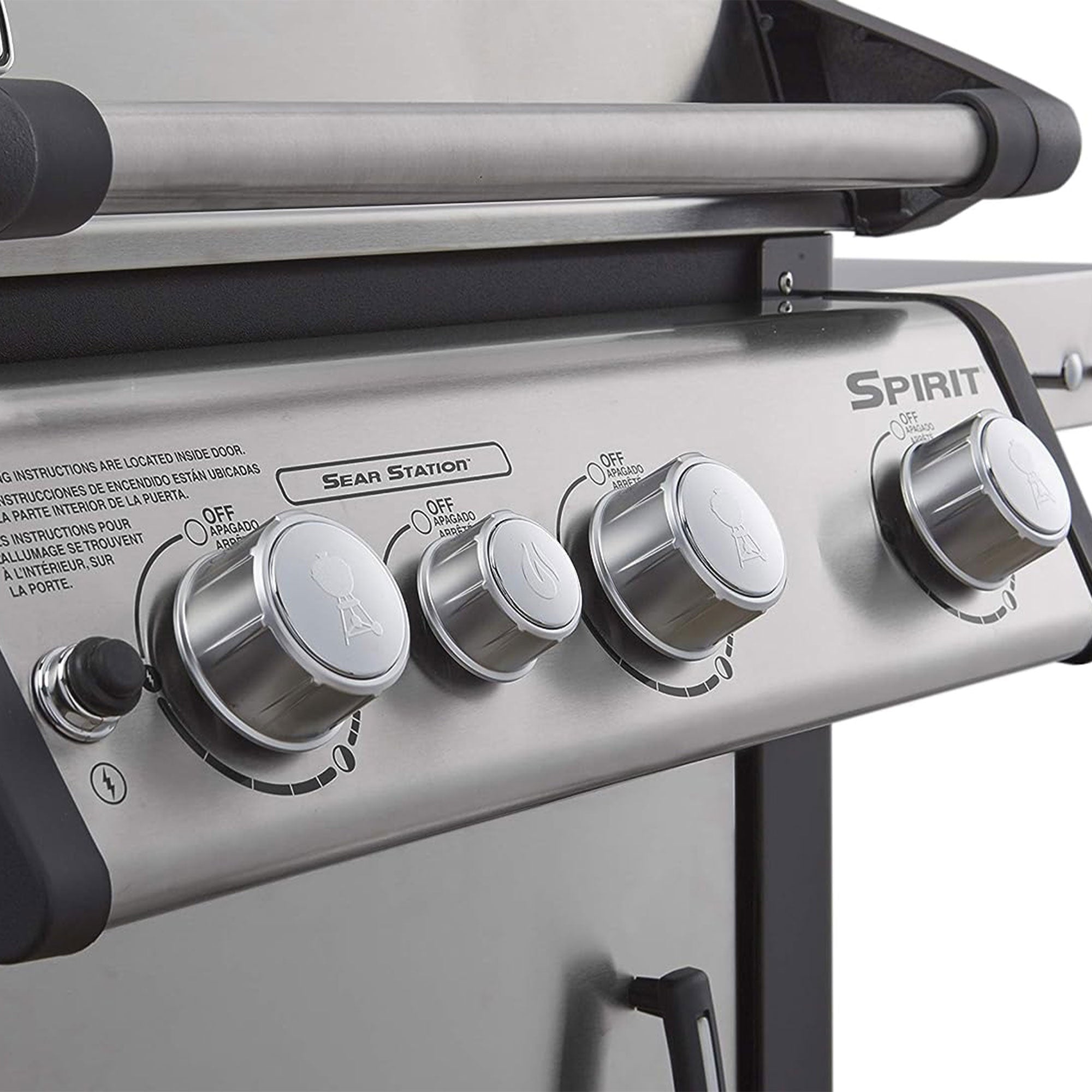 Weber Spirit SP-335 Stainless Steel 3 Burner 32000 BTUs Liquid Propane Gas Grill - VMInnovations