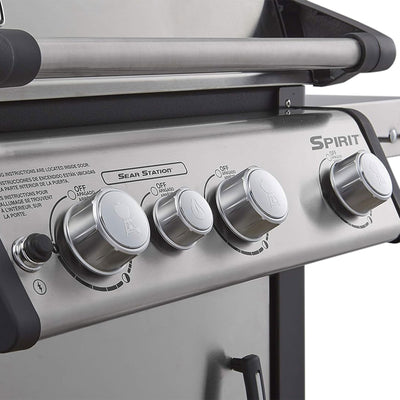 Weber Spirit SP-335 Stainless Steel 3 Burner 32000 BTUs Liquid Propane Gas Grill - VMInnovations