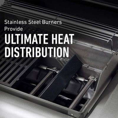 Weber Spirit E-330 Stainless Steel 3 Burner 32,000 BTUs Liquid Propane Gas Grill - VMInnovations