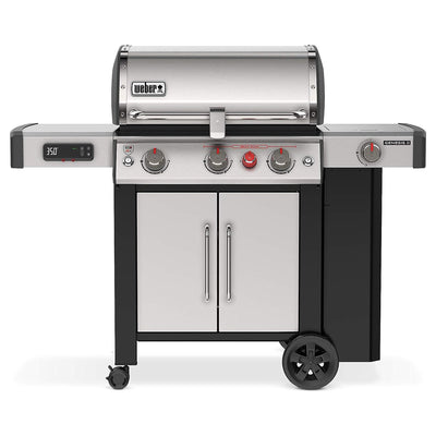 Weber Genesis II SX-335 Stainless Steel 3 Burner LP Gas Smart Grill (For Parts) - VMInnovations