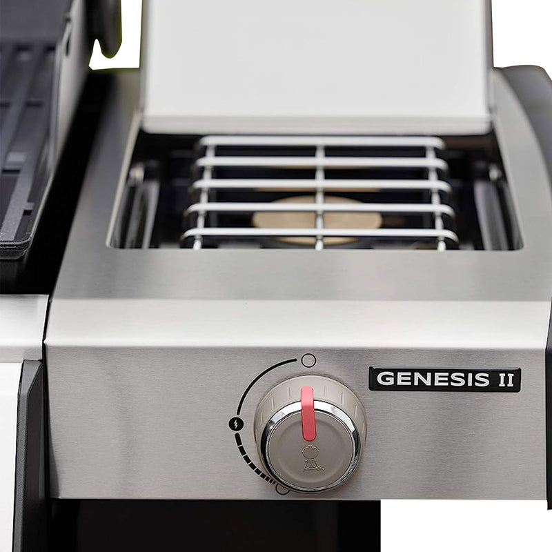 Weber Genesis II SX-335 Stainless Steel 3 Burner LP Gas Smart Grill (For Parts)