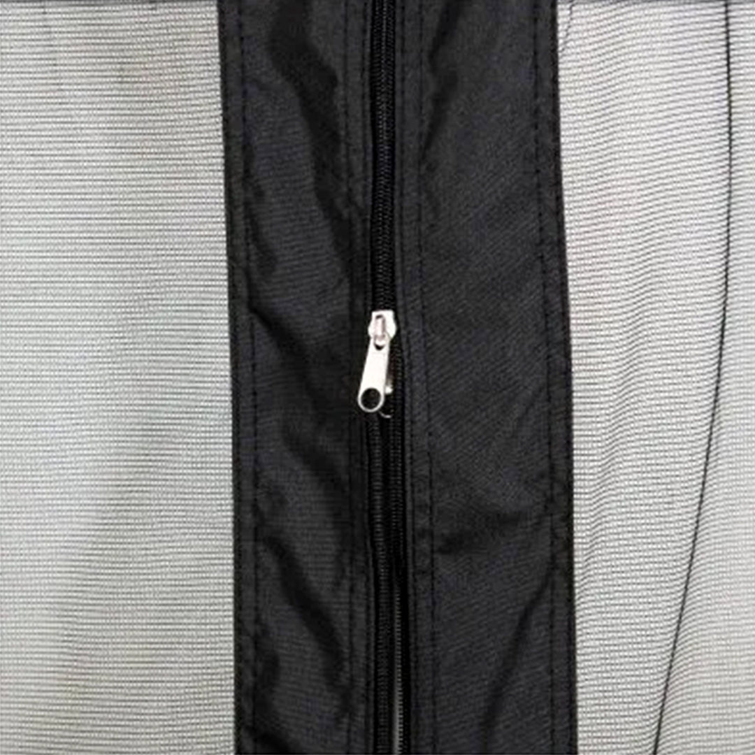 Sunjoy Hildreth 11 x 13 Foot Screened Gazebo Canopy, Black (Open Box)