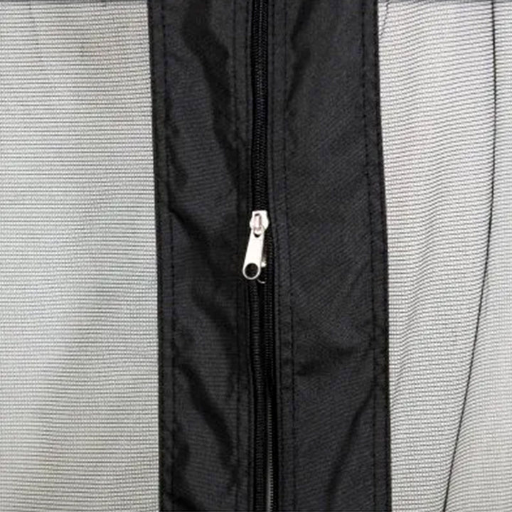 Sunjoy Hildreth 11 x 13 Foot Screened Gazebo Canopy, Black (Open Box)