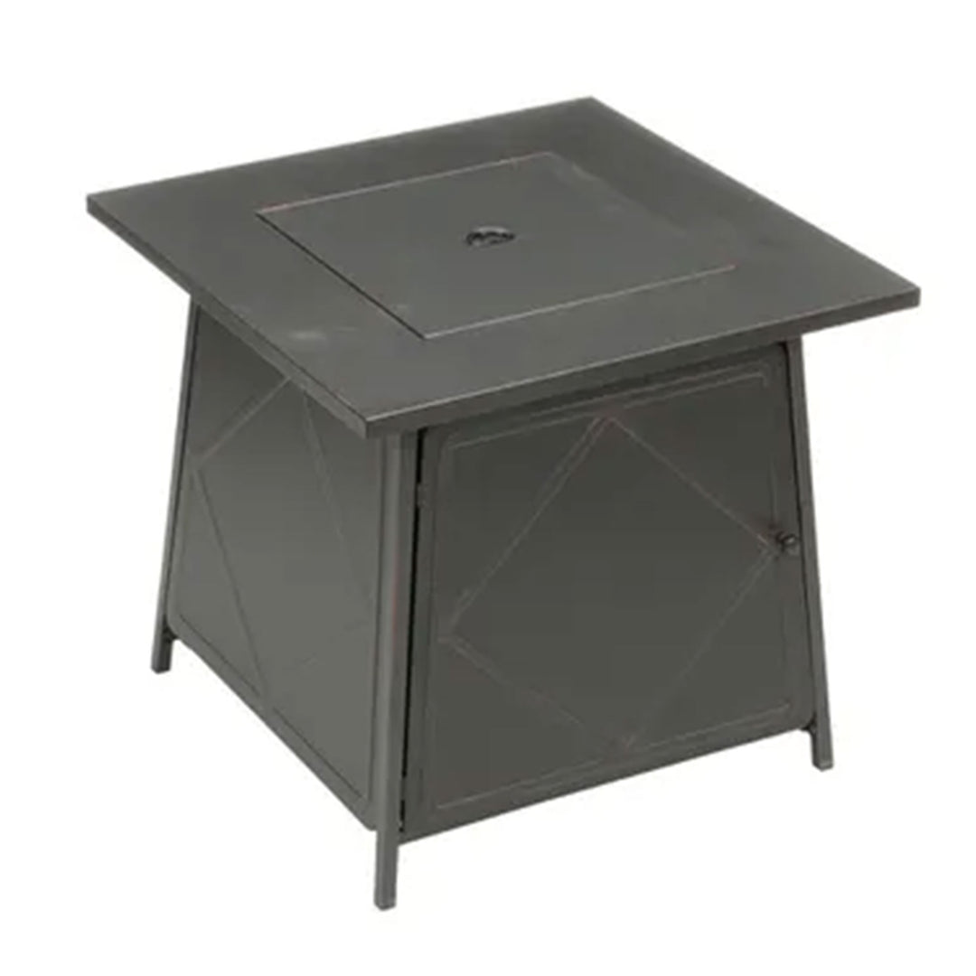 Four Seasons Courtyard Dual Heat 50,000 BTU Gas Tabletop Fire Pit (Open Box) - VMInnovations