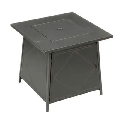 Four Seasons Dual Heat 50,000 BTU Gas Tabletop Outdoor Fire Pit(For Parts) - VMInnovations