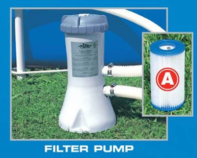 Intex 15' x 48" Metal Frame Above Ground Swimming Pool & Pump Set (Open Box)