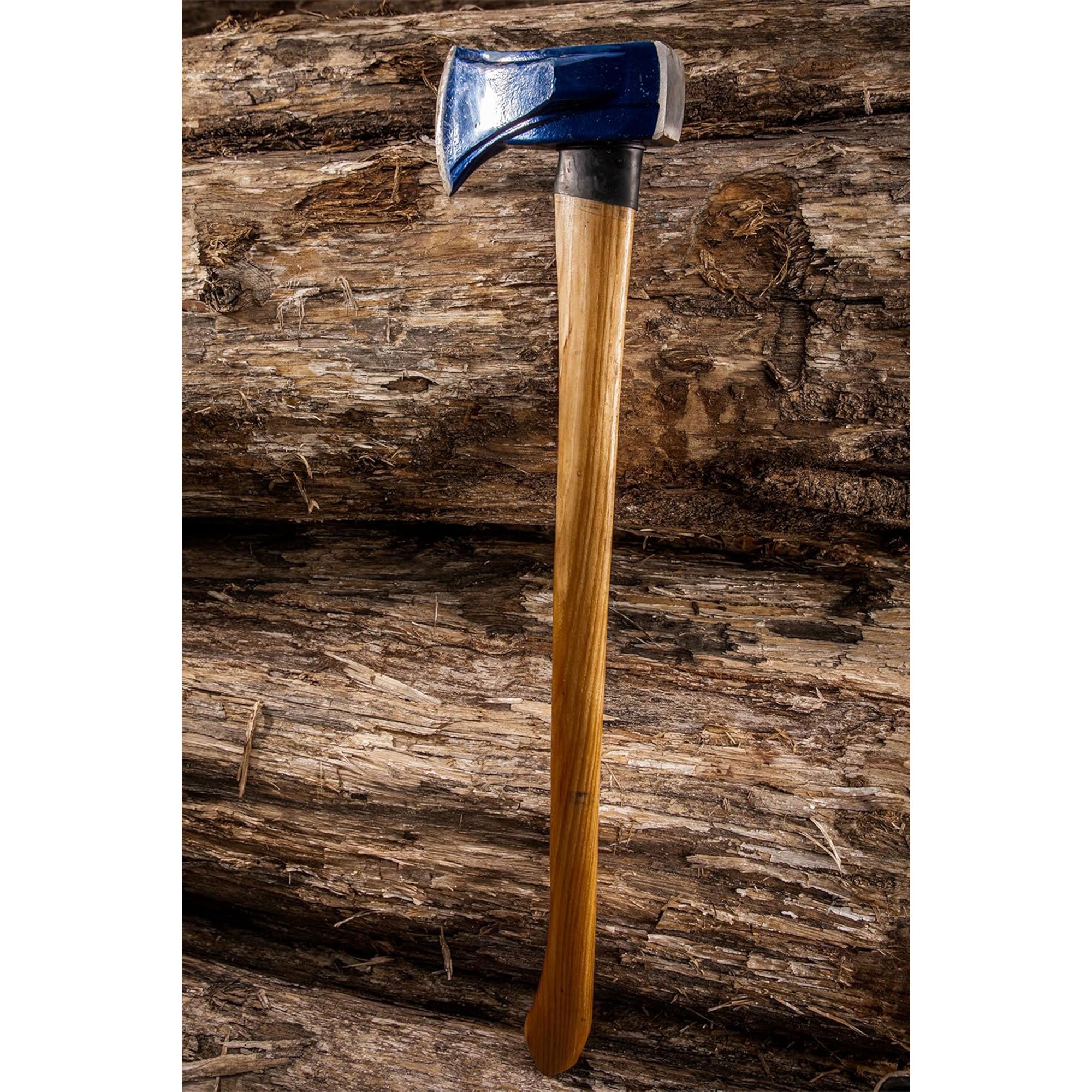 Estwing 8 Pound Wood Splitting Maul with 36" Hickory Wood Handle and Steel Blade - VMInnovations