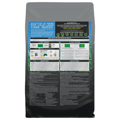 Scotts Turf Builder 3-in-1 Weed Destroyer and Lawn Fertilizer for 12,000 Sq Ft