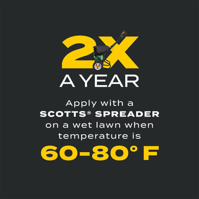 Scotts Turf Builder 3-in-1 Weed Destroyer and Lawn Fertilizer for 12,000 Sq Ft