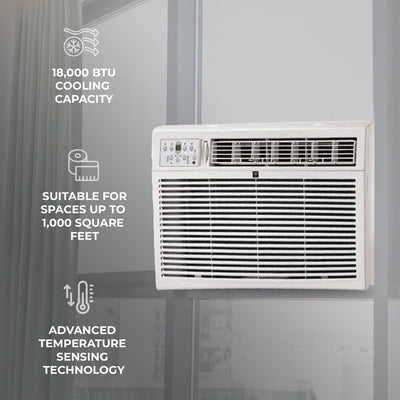 HomePointe 18000 BTU Air Conditioner w/Remote Control & LED Digital Panel (Used) - VMInnovations