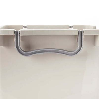 Sterilite Home Organization Stackable Open Storage Bin Container w/Handles, Gray - VMInnovations