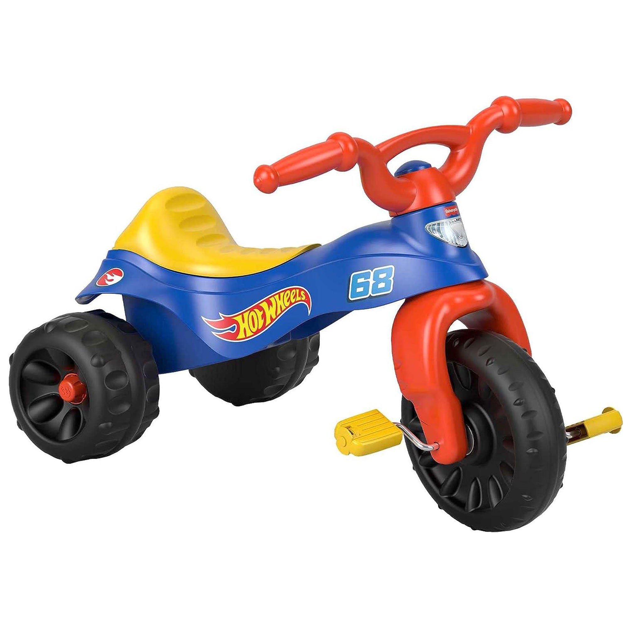 Fisher-Price Hot Wheels Tough Trike Toddler Bike with Handlebars and Storage - VMInnovations