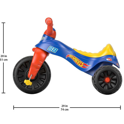 Fisher-Price Hot Wheels Tough Trike Toddler Bike with Handlebars and Storage - VMInnovations