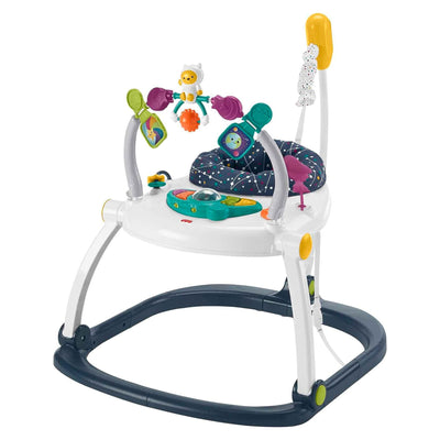 Fisher-Price AstroKitty SpaceSaver Jumperoo Baby Activity Center w/Light & Music