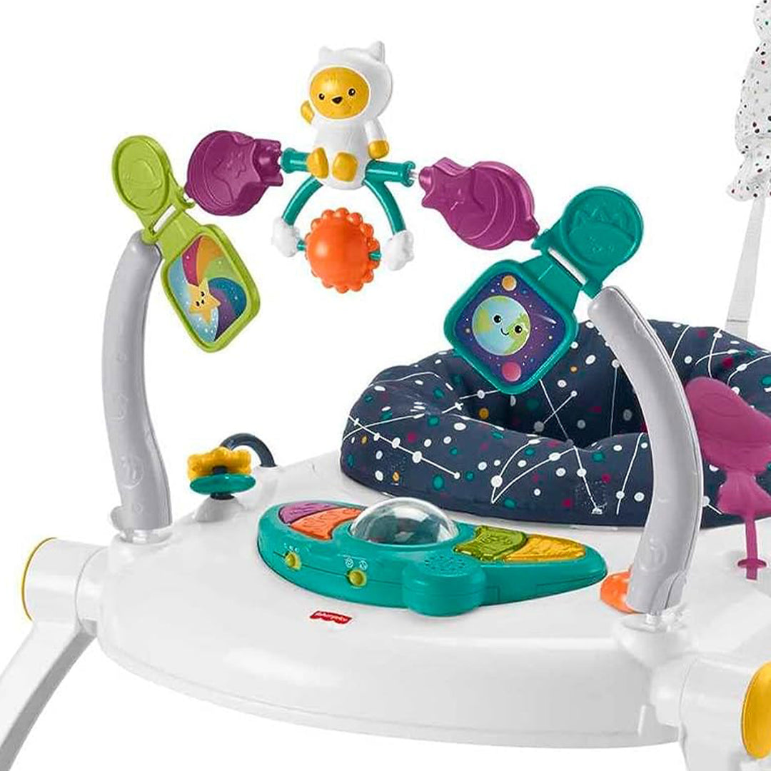 Fisher-Price AstroKitty Jumperoo Baby Activity Center w/Light & Music (Open Box)
