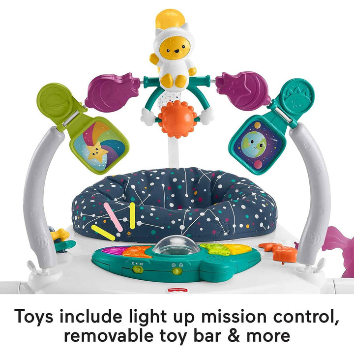 Fisher-Price AstroKitty Jumperoo Baby Activity Center w/Light & Music (Open Box)
