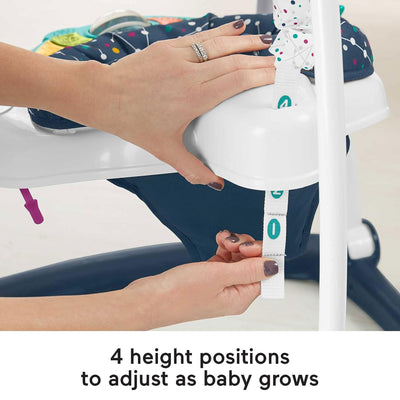 Fisher-Price AstroKitty Jumperoo Baby Activity Center w/Light & Music (Open Box) - VMInnovations