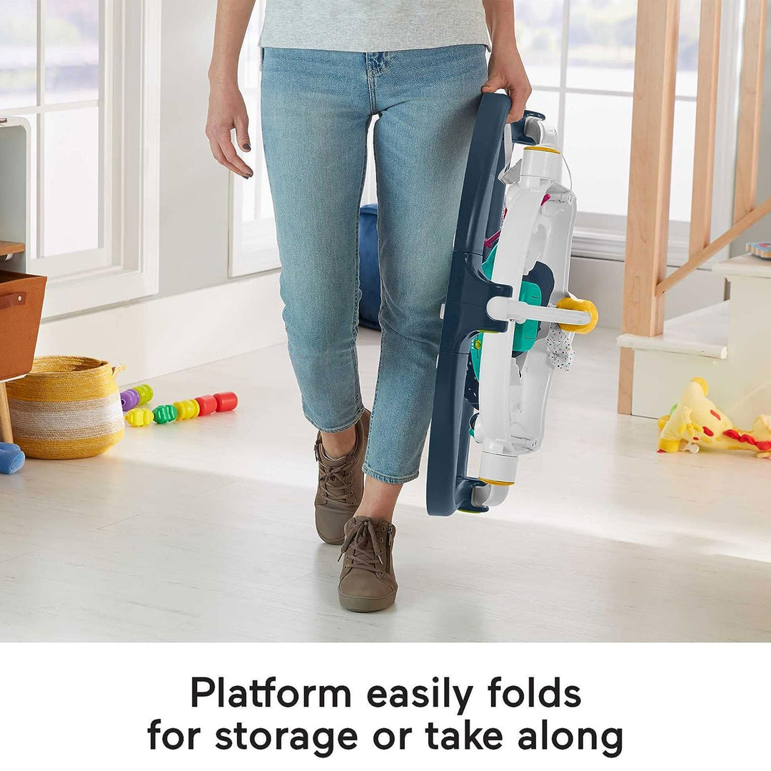 Fisher-Price AstroKitty Jumperoo Baby Activity Center w/Light & Music (Open Box)