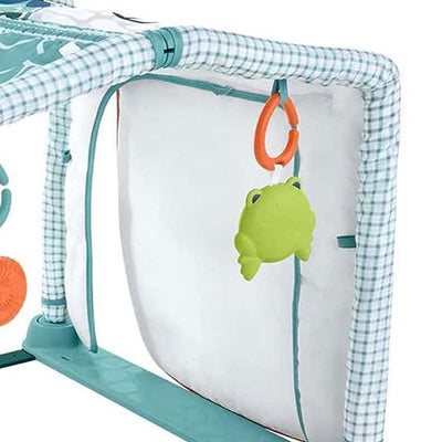 Fisher-Price 3 in 1 Crawl & Play Gym w/5 Toys for Newborn to Toddler (Open Box) - VMInnovations