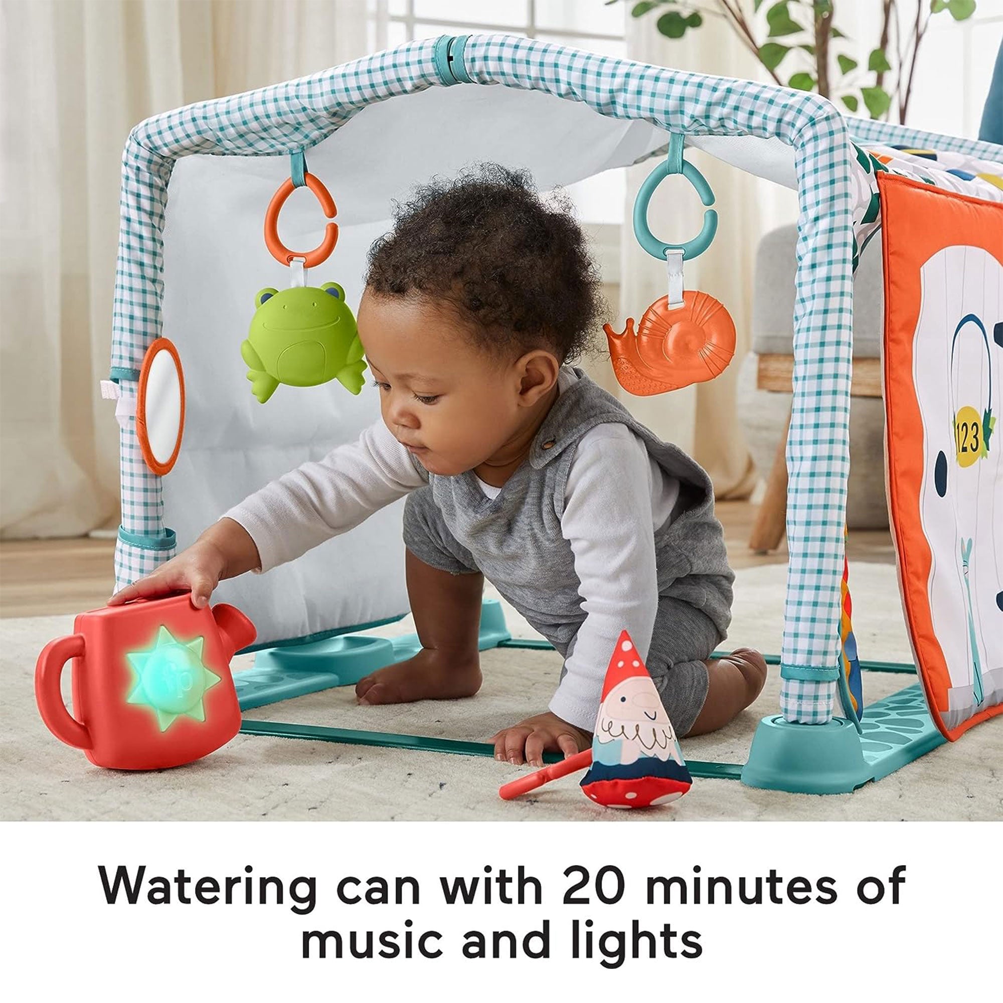 Fisher-Price 3 in 1 Crawl & Play Gym w/5 Toys for Newborn to Toddler (Open Box) - VMInnovations