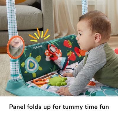Fisher-Price 3 in 1 Crawl & Play Gym w/5 Toys for Newborn to Toddler (Open Box) - VMInnovations