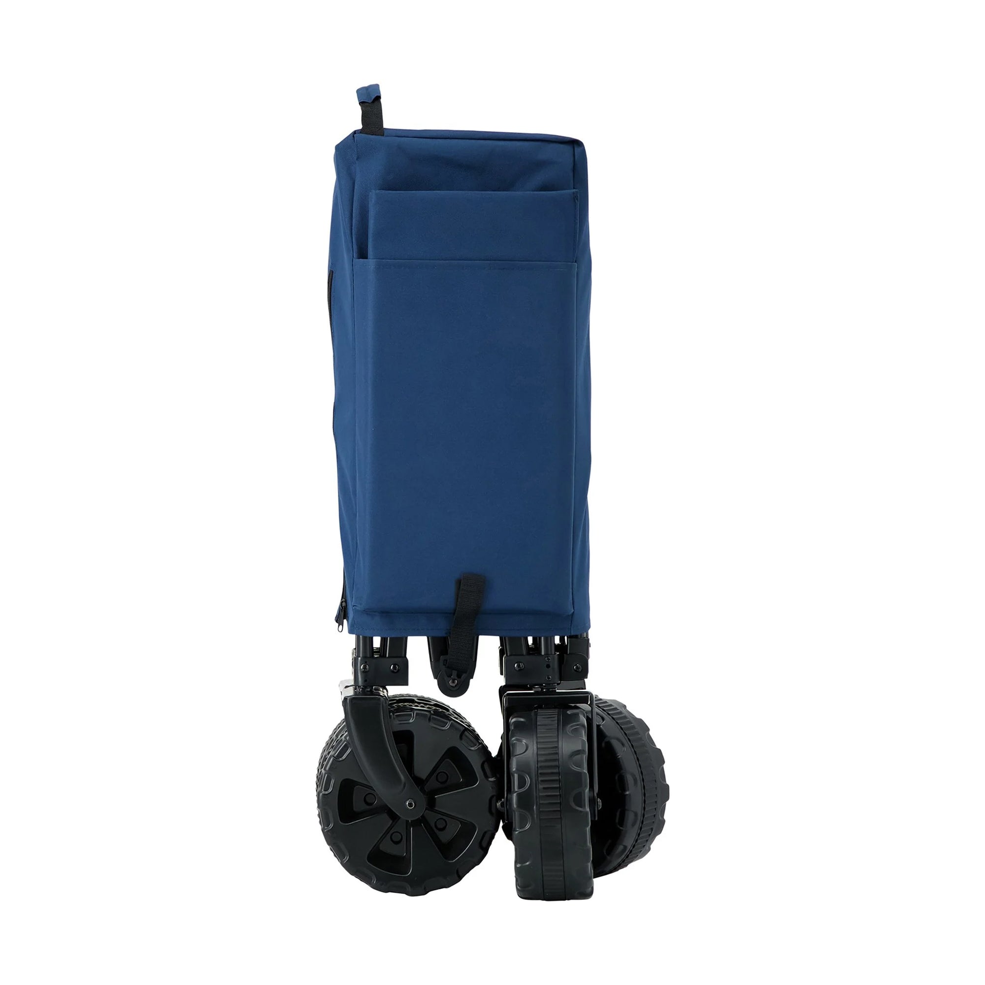 Woods Collapsible Utility Wagon Cart, Supports Up to 225lb, Navy (Open Box) - VMInnovations