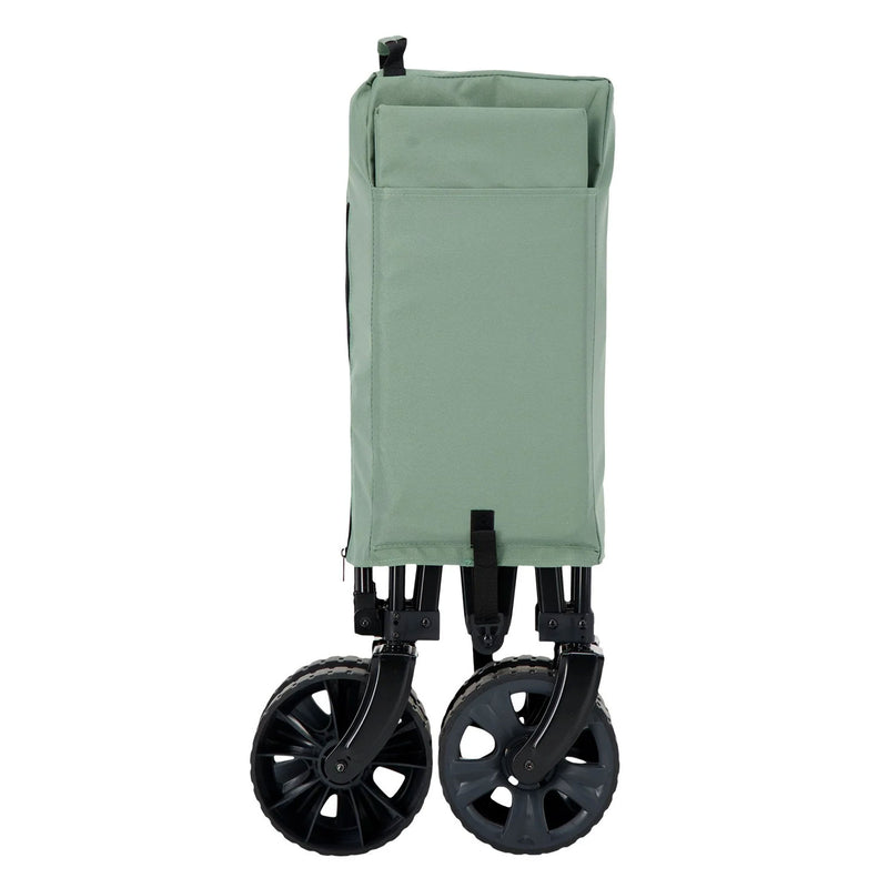 Woods Collapsible Garden Utility Wagon Cart, Up to 225 Lbs, Sea Spray (Used)