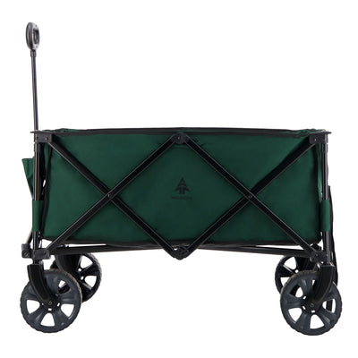 Camco Woods Collapsible Utility Wagon Cart, Supports Up to 225lbs (Open Box) - VMInnovations