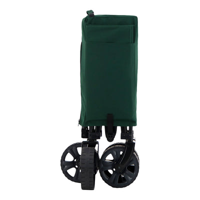Woods Collapsible Garden Utility Wagon Cart, Supports Up to 225lbs,Green (Used) - VMInnovations