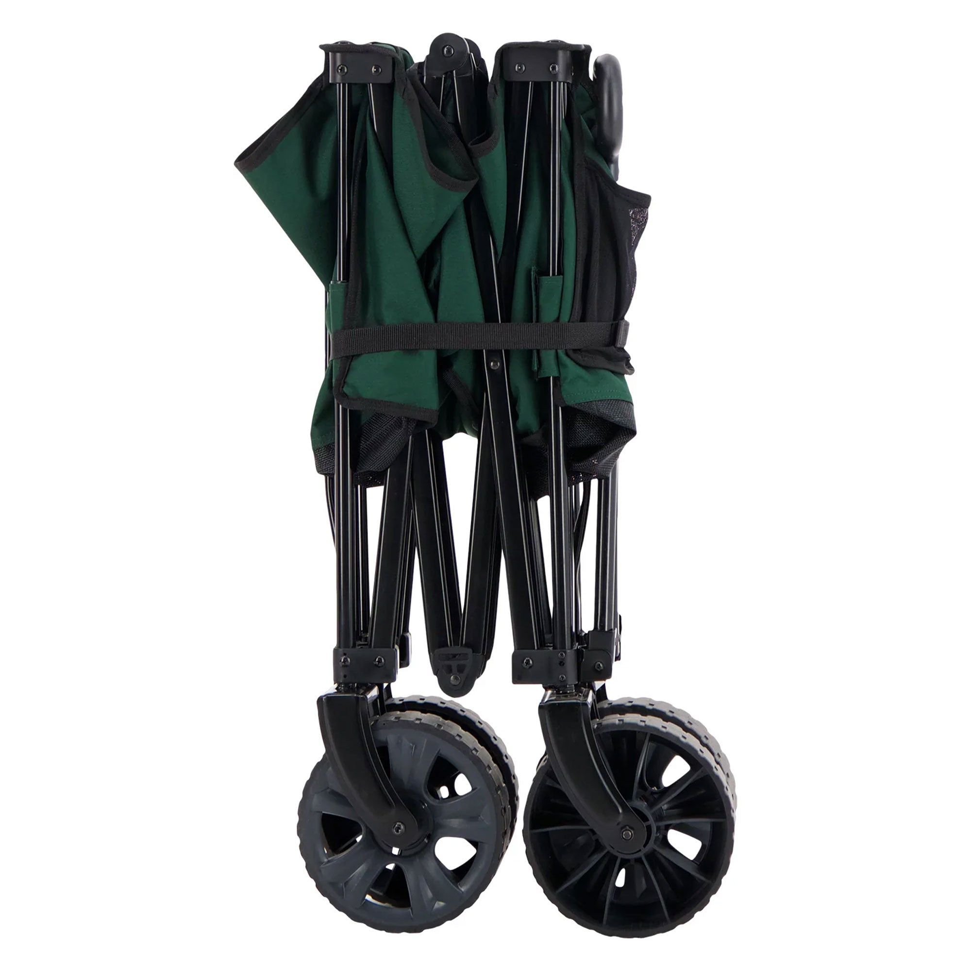 Woods Collapsible Garden Utility Wagon Cart, Supports Up to 225lbs,Green (Used) - VMInnovations