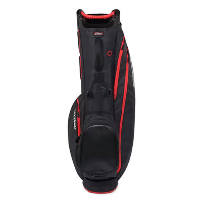 Titleist Players 4 Carbon-S Golf Bag with Stand and Strap, Black/Red (Open Box)