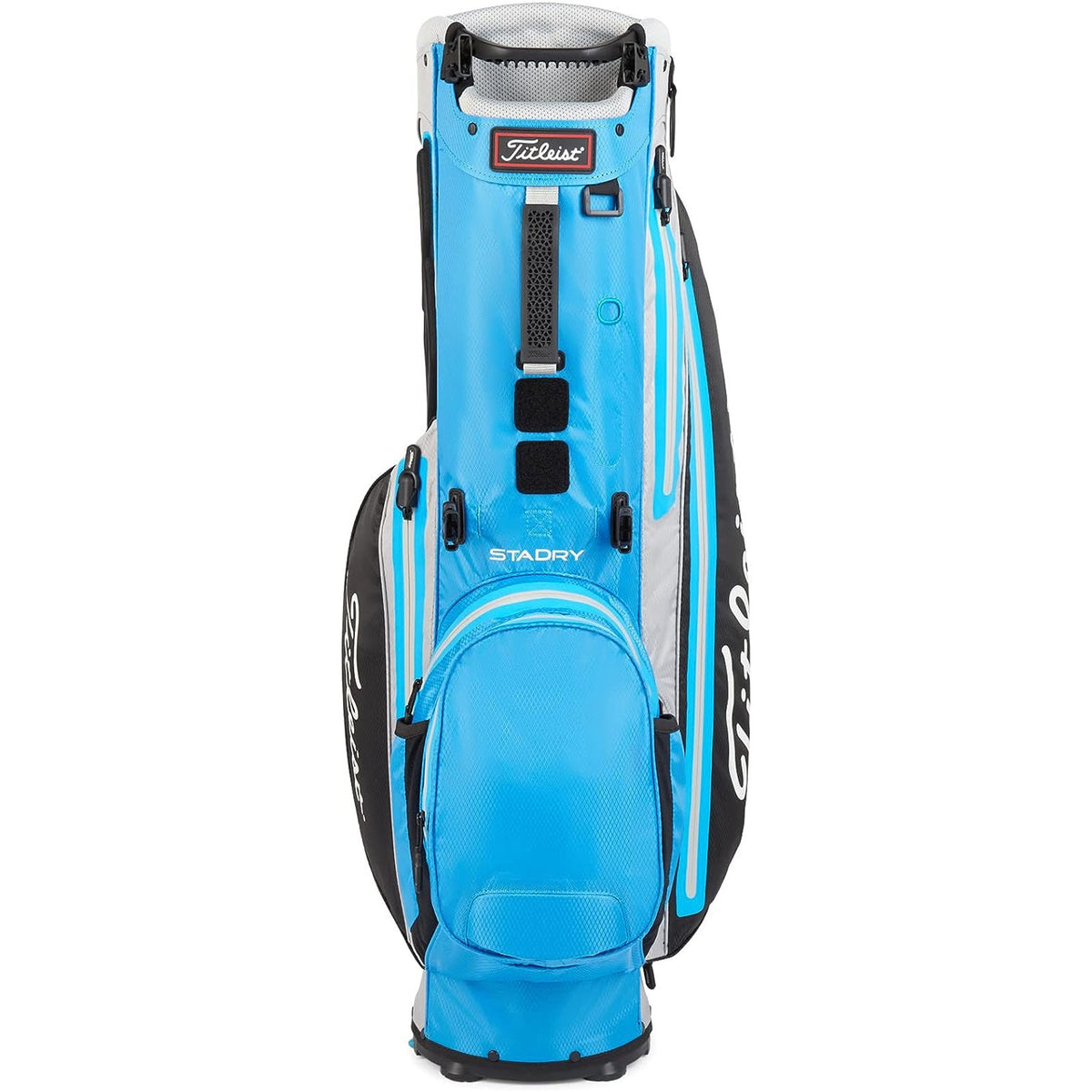 Titleist 4 StaDry Waterproof Golf Bag w/Stand & Strap, Dorado/White (Open Box)