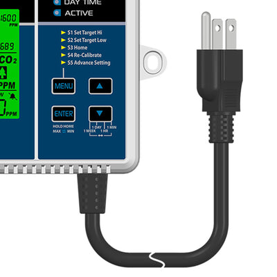 Autopilot Digital CO2 Level Controller with Integrated Sensor and Power Cord