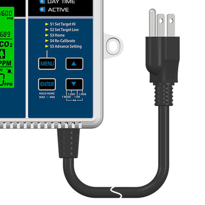 Autopilot CO2 Level Controller w/Integrated Sensor & Power Cord(Open Box) - VMInnovations