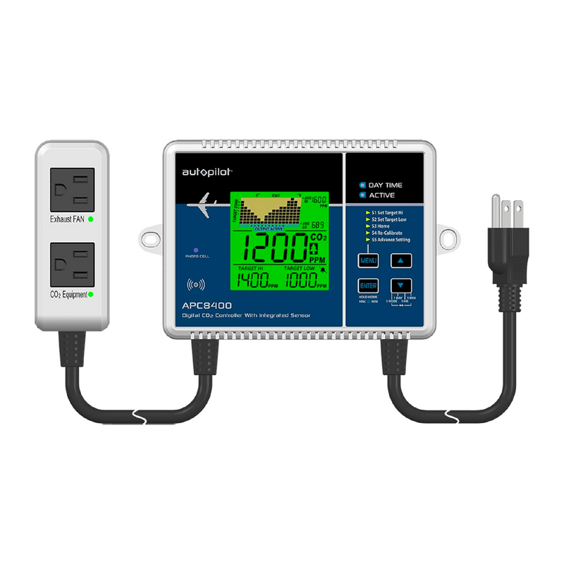 Autopilot CO2 Level Controller w/Integrated Sensor & Power Cord (For Parts)