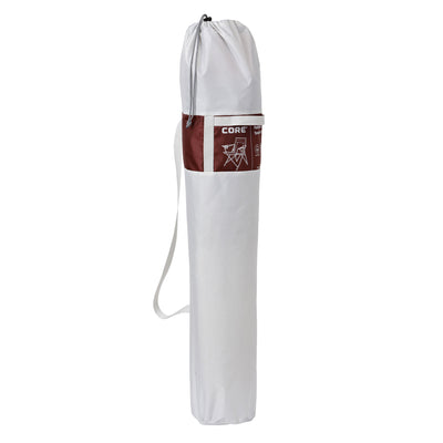 CORE Portable Outdoor Camping Folding Chair w/Carry Storage Bag, Wine (6 Pack) - VMInnovations
