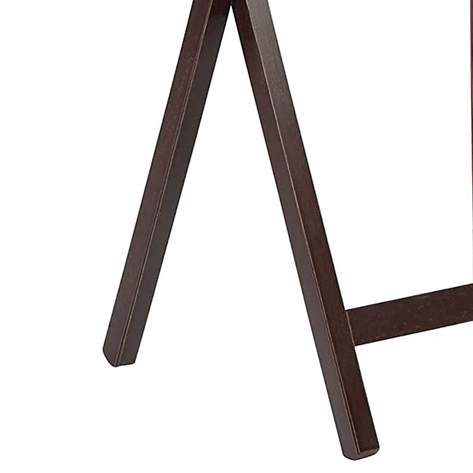 PJ Wood Portable Folding TV Snack Tray Table Desk Stand, Espresso (4 Piece Set) - VMInnovations