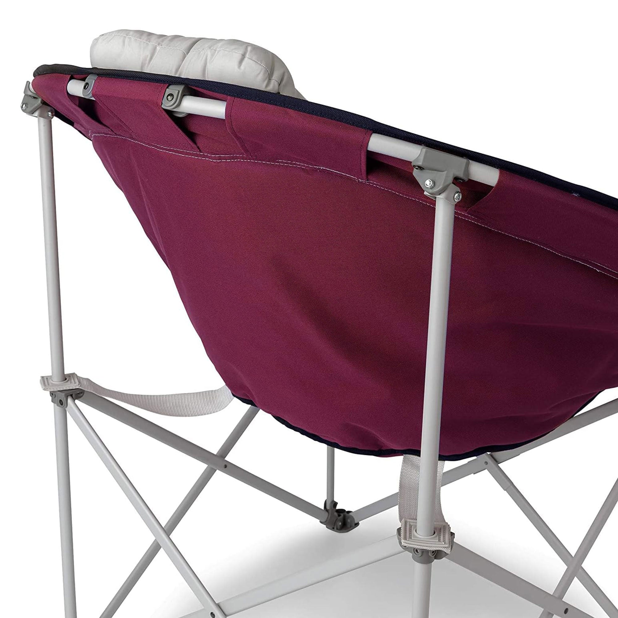 CORE Set of 2 Padded Round Folding Chair with Instant Cabin 14x9' 9 Person Tent
