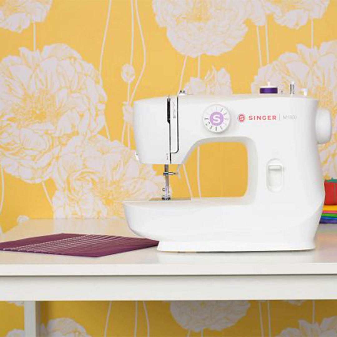 Singer Portable Sewing Machine w/LED Lighting & Accessories, White (For Parts) - VMInnovations