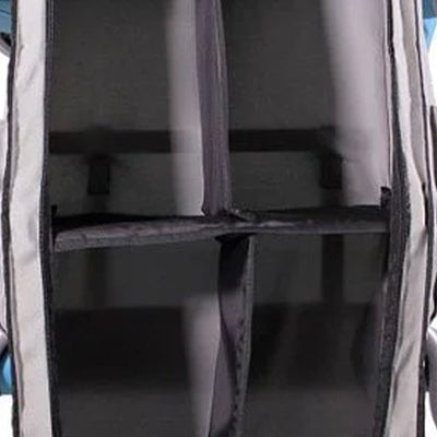 Disc-O-Bed Kid-O-Bunk Camping Cots Folding Storage Cabinet for Travel, Grey - VMInnovations