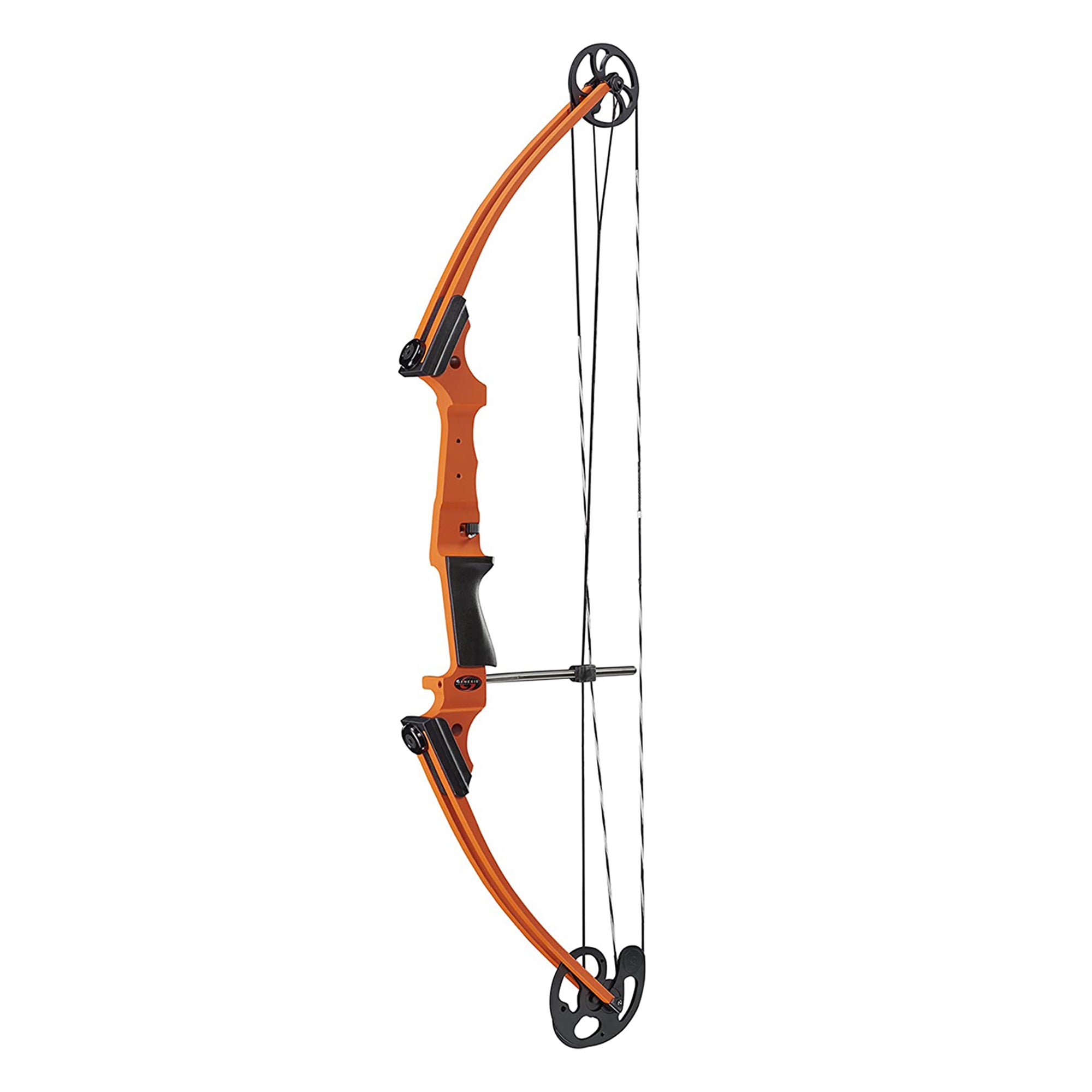 Genesis Original Archery Adjustable Right Handed Compound Bow, Orange (4 Pack)