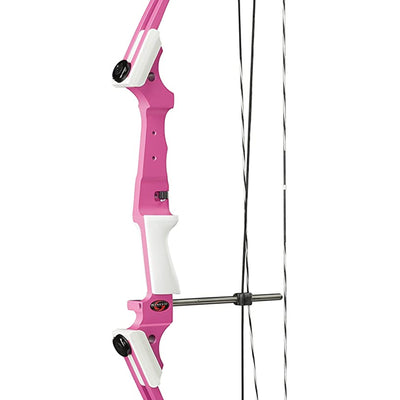 Genesis Archery Compound Bow with Adjustable Sizing, Left Handed, Pink (5 Pack)